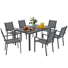 Outsunny 7 Piece Garden Dining