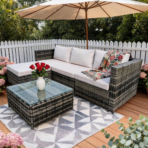 Garden furniture corner sofa - furniture,