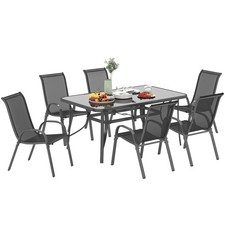 Outsunny 7 Piece Garden Dining
