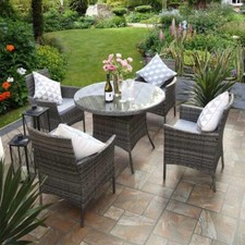 4 Seater Outdoor Rattan Garden