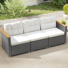 3-Seat PE Rattan Wicker