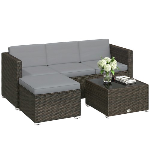 Outsunny garden furniture set - furniture,