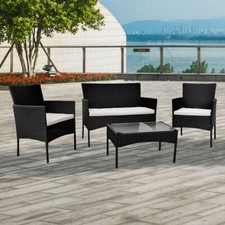 Outdoor 4 Seater Rattan