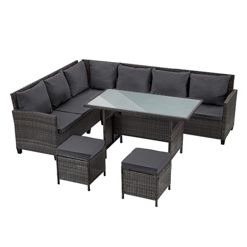 Seater rattan garden - seater,