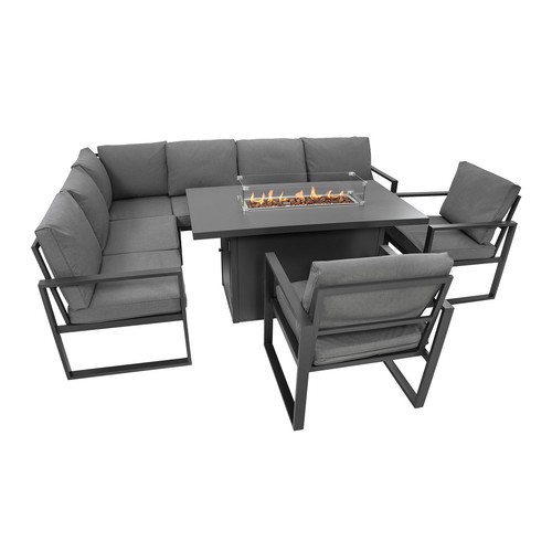 Aluminium garden furniture - furniture, set
