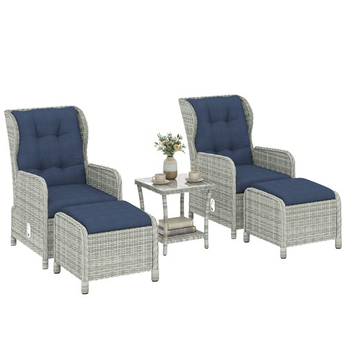 Outsunny garden furniture set - garden,