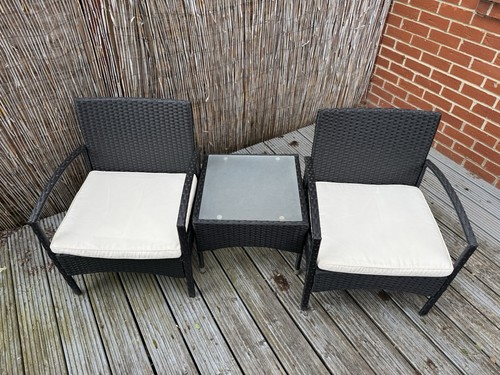 Garden rattan furniture set - furniture,